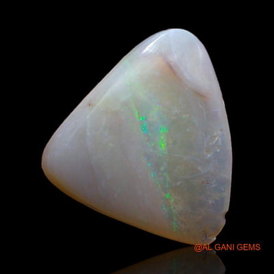2.50 Cts Natural Australian Fire Opal Loose Gemstone Trillion Cabochon 11x11x3 mm A-582