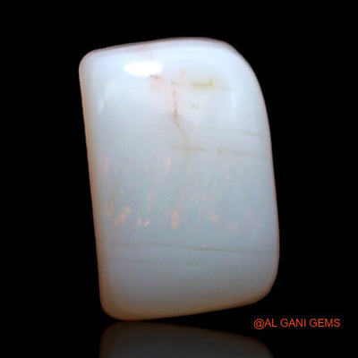 3.50 Cts Natural Australian Fire Opal Loose Gemstone Square Cabochon 11x8x5 mm A-584