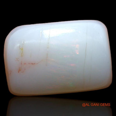 3.50 Cts Natural Australian Fire Opal Loose Gemstone Square Cabochon 11x8x5 mm A-584