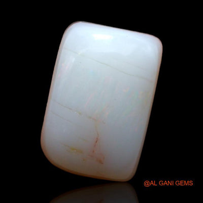 3.50 Cts Natural Australian Fire Opal Loose Gemstone Square Cabochon 11x8x5 mm A-584
