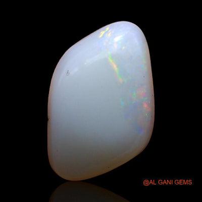 3.40 Cts Natural Australian Fire Opal Loose Gemstone Fancy Cabochon 14x8x4 mm A-586