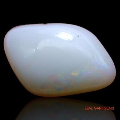 3.40 Cts Natural Australian Fire Opal Loose Gemstone Fancy Cabochon 14x8x4 mm A-586