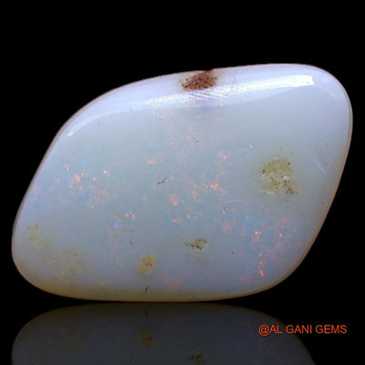 3.40 Cts Natural Australian Fire Opal Loose Gemstone Fancy Cabochon 14x8x4 mm A-586