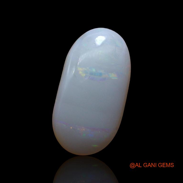 3.50 Cts Natural Australian Fire Opal Loose Gemstone Oval Cabochon 16x9x3 mm A-587