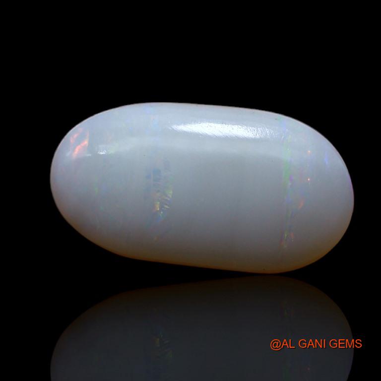 3.50 Cts Natural Australian Fire Opal Loose Gemstone Oval Cabochon 16x9x3 mm A-587