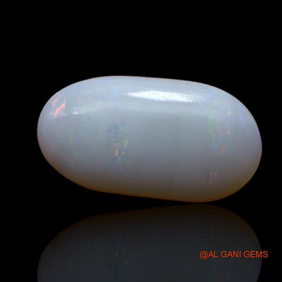 3.50 Cts Natural Australian Fire Opal Loose Gemstone Oval Cabochon 16x9x3 mm A-587