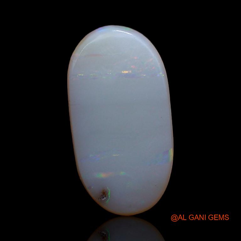 3.50 Cts Natural Australian Fire Opal Loose Gemstone Oval Cabochon 16x9x3 mm A-587