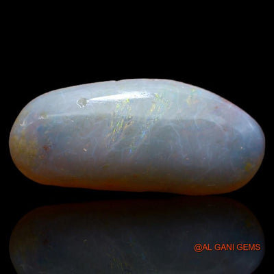 Natural Fire Opal Gemstone 2.20 Cts Loose Fancy Cabochon From Australia 15x6x3 mm A-588