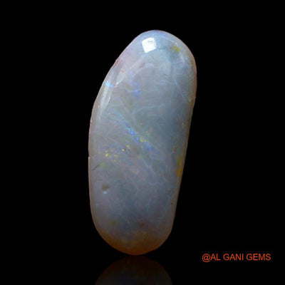 Natural Fire Opal Gemstone 2.20 Cts Loose Fancy Cabochon From Australia 15x6x3 mm A-588