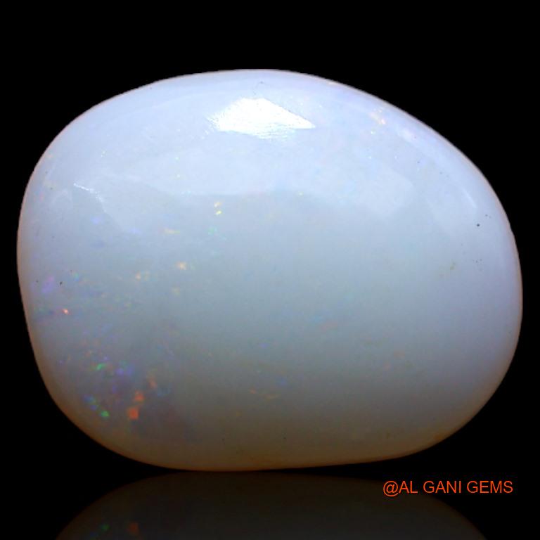 Natural Fire Opal Gemstone 3.00 Cts Loose Fancy Cabochon From Australia 13x10x3 mm A-590