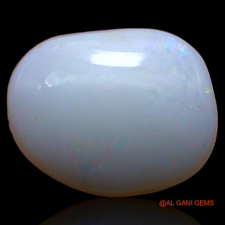 Natural Fire Opal Gemstone 3.00 Cts Loose Fancy Cabochon From Australia 13x10x3 mm A-590
