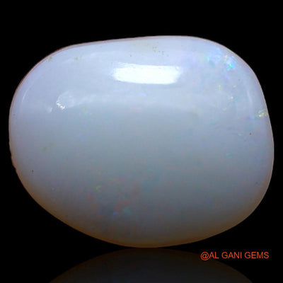 Natural Fire Opal Gemstone 3.00 Cts Loose Fancy Cabochon From Australia 13x10x3 mm A-590