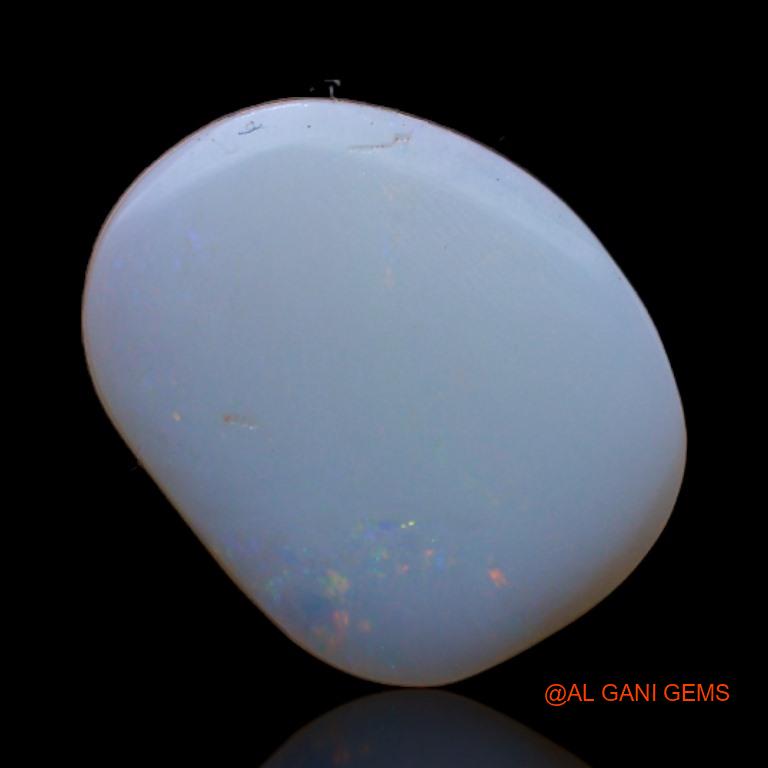 Natural Fire Opal Gemstone 3.00 Cts Loose Fancy Cabochon From Australia 13x10x3 mm A-590