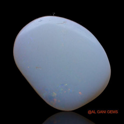 Natural Fire Opal Gemstone 3.00 Cts Loose Fancy Cabochon From Australia 13x10x3 mm A-590