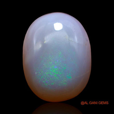 Natural Untreated Fire Opal Loose Gemstone Oval Cabochon From Australia 3.10 Cts 12x9x4 mm A-591