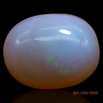 Natural Untreated Fire Opal Loose Gemstone Oval Cabochon From Australia 3.10 Cts 12x9x4 mm A-591