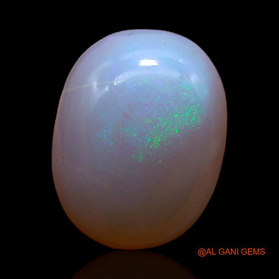 Natural Untreated Fire Opal Loose Gemstone Oval Cabochon From Australia 3.10 Cts 12x9x4 mm A-591
