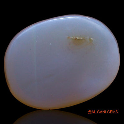 Natural Untreated Fire Opal Loose Gemstone Oval Cabochon From Australia 3.10 Cts 12x9x4 mm A-591