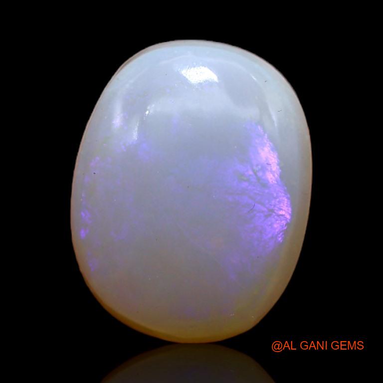 3.80 Cts Natural Australian Fire Opal Oval Cabochon Loose Gemstone For Jewelry 13x10x4 mm A-592