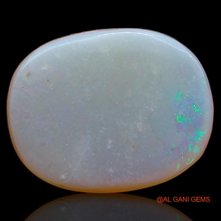 3.80 Cts Natural Australian Fire Opal Oval Cabochon Loose Gemstone For Jewelry 13x10x4 mm A-592