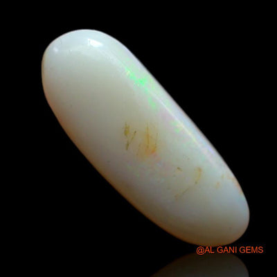 4.30 Cts Natural Australian Fire Opal Loose Gemstone Fancy Cabochon 18x7x4 mm A-593