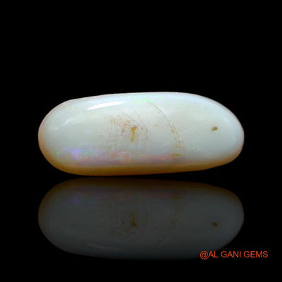 4.30 Cts Natural Australian Fire Opal Loose Gemstone Fancy Cabochon 18x7x4 mm A-593