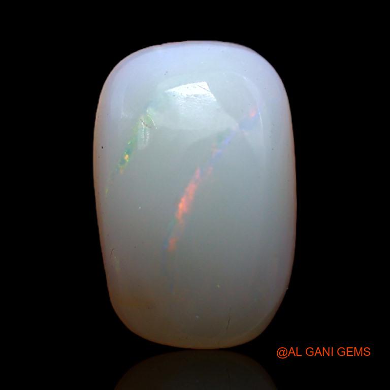 2.00 Cts Natural Australian Fire Opal Loose Gemstone Fancy Cabochon 11x7x3 mm A-594