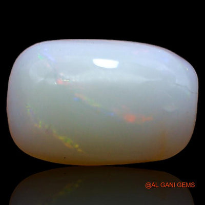 2.00 Cts Natural Australian Fire Opal Loose Gemstone Fancy Cabochon 11x7x3 mm A-594