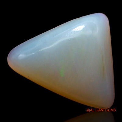 Natural Fire Opal Gemstone 4.00 Cts Loose Trillion Cabochon From Australia 12x11x5 mm A-595