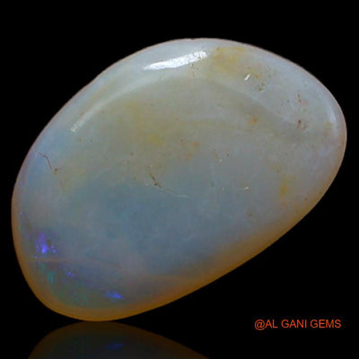 1.90 Cts Natural Australian Fire Opal Fancy Cabochon Loose Gemstone For Jewelry 12x8x3 mm A-596