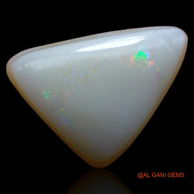 2.40 Cts Natural Australian Fire Opal Trillion Cabochon Loose Gemstone For Jewelry 12x9x4 mm A-597