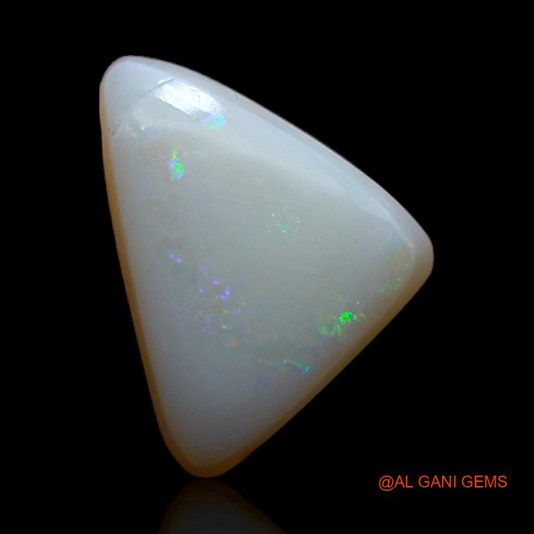 2.40 Cts Natural Australian Fire Opal Trillion Cabochon Loose Gemstone For Jewelry 12x9x4 mm A-597