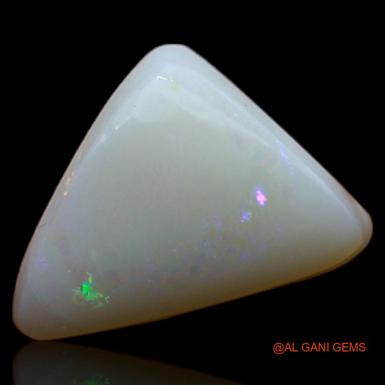 2.40 Cts Natural Australian Fire Opal Trillion Cabochon Loose Gemstone For Jewelry 12x9x4 mm A-597