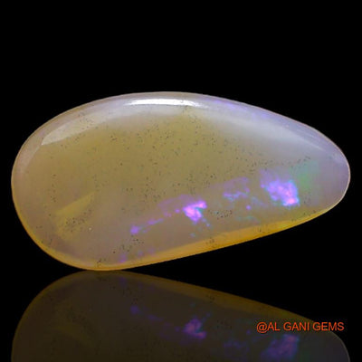 1.90 Cts Natural Australian Fire Opal Loose Gemstone Fancy Cabochon 14x7x2 mm A-598