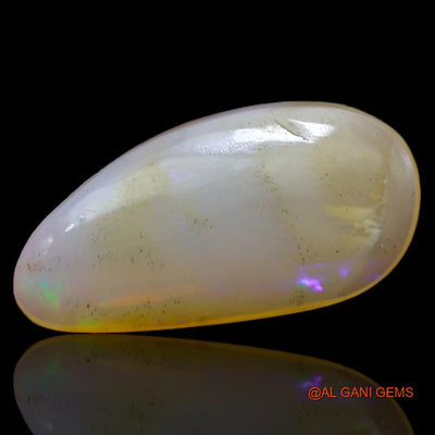 1.90 Cts Natural Australian Fire Opal Loose Gemstone Fancy Cabochon 14x7x2 mm A-598