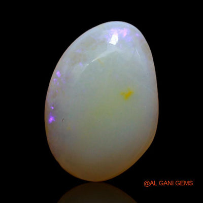 Natural Fire Opal Gemstone 2.30 Cts Loose Fancy Cabochon From Australia 13x9x3 mm A-599