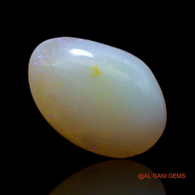 Natural Fire Opal Gemstone 2.30 Cts Loose Fancy Cabochon From Australia 13x9x3 mm A-599