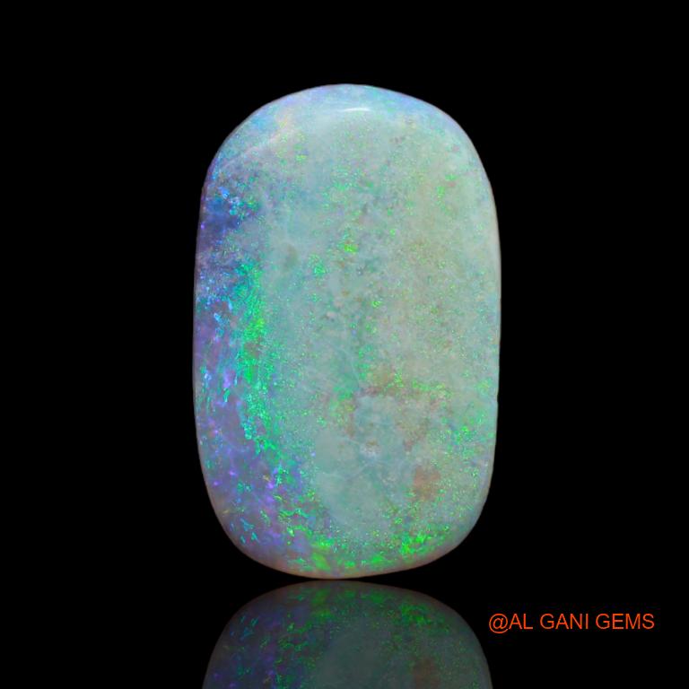 5.00 Cts Natural Australian Fire Opal Loose Gemstone Fancy Cabochon 19x11x3 mm A-59