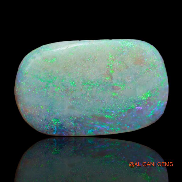 5.00 Cts Natural Australian Fire Opal Loose Gemstone Fancy Cabochon 19x11x3 mm A-59