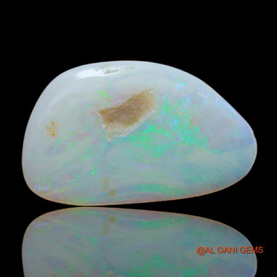 4.50 Cts Natural Australian Fire Opal Loose Gemstone Fancy Cabochon 21x12x2 mm A-5