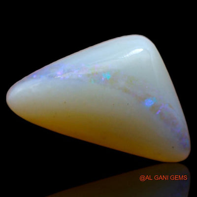 2.00 Cts Natural Australian Fire Opal Loose Gemstone Trillion Cabochon 14x8x3 mm A-600