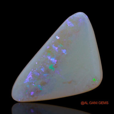 2.00 Cts Natural Australian Fire Opal Loose Gemstone Trillion Cabochon 14x8x3 mm A-600