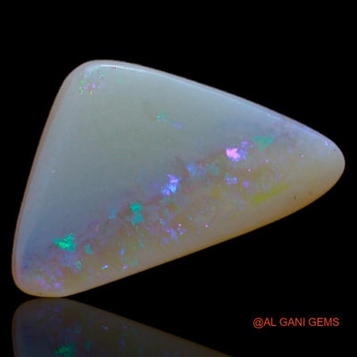 2.00 Cts Natural Australian Fire Opal Loose Gemstone Trillion Cabochon 14x8x3 mm A-600