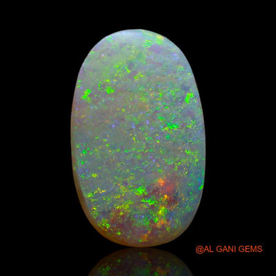 3.00 Cts Natural Australian Fire Opal Loose Gemstone Oval Cabochon 16x10x2 mm A-601