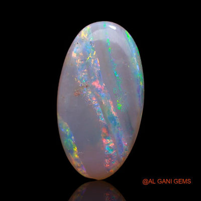 3.05 Cts Natural Australian Fire Opal Oval Cabochon Loose Gemstone For Jewelry 18x10x2 mm A-602