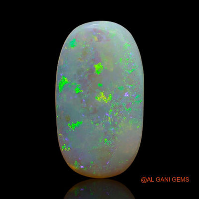 3.90 Cts Natural Australian Fire Opal Oval Cabochon Loose Gemstone For Jewelry 19x10x3 mm A-609