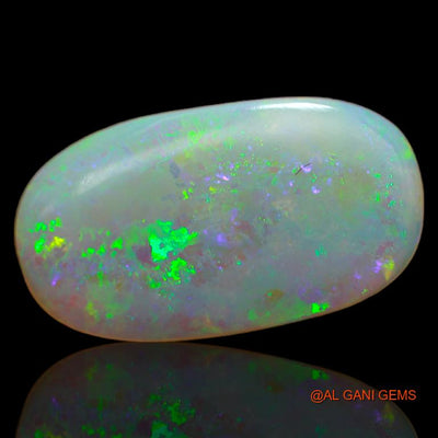 3.90 Cts Natural Australian Fire Opal Oval Cabochon Loose Gemstone For Jewelry 19x10x3 mm A-609