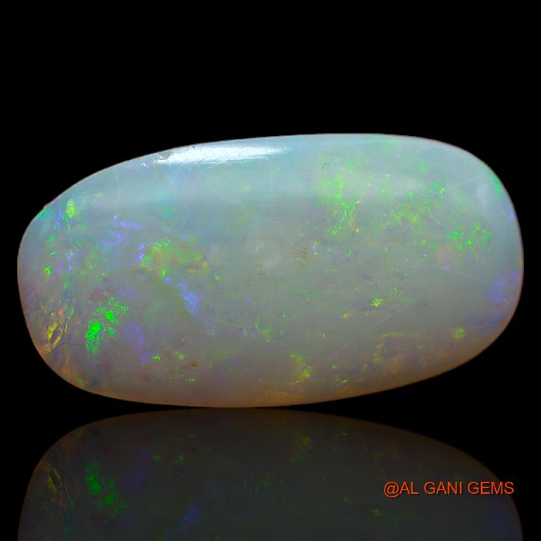 5.00 Cts Natural Australian Fire Opal Oval Cabochon Loose Gemstone For Jewelry 20x10x2 mm A-612