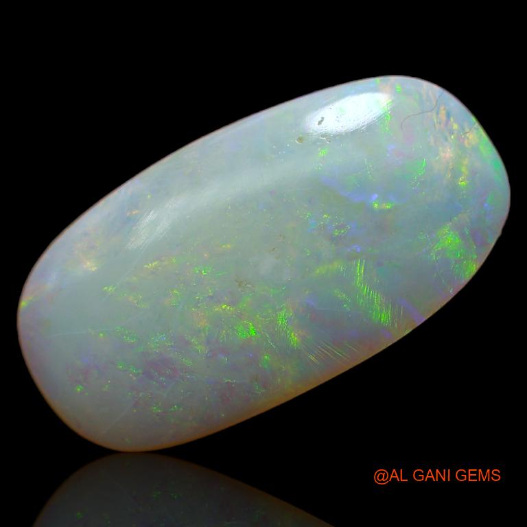 5.00 Cts Natural Australian Fire Opal Oval Cabochon Loose Gemstone For Jewelry 20x10x2 mm A-612