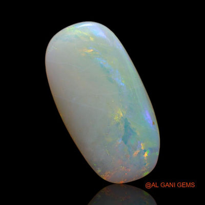 5.00 Cts Natural Australian Fire Opal Oval Cabochon Loose Gemstone For Jewelry 20x10x2 mm A-612